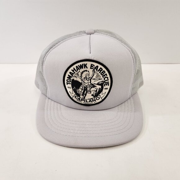 Tomahawk Barbecue Trucker Hat Capilano North Van 1926-1986 - Picture 1 of 10